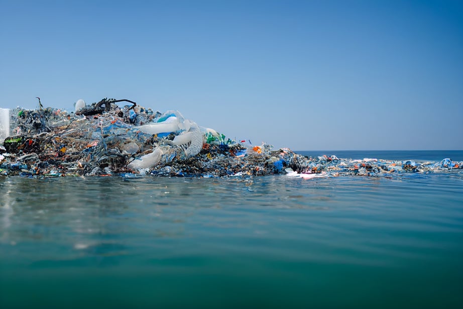 plastic garbage island